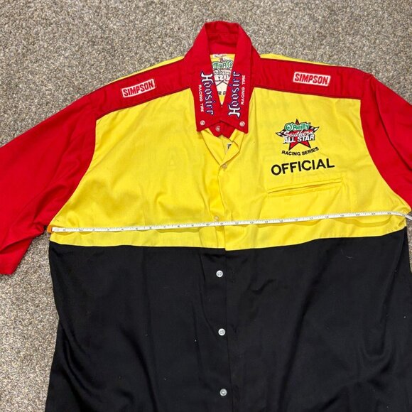 Vintage O'Reilly Southern All Star Racing Series Official Simpson Shirt XL USA - Picture 11 of 16